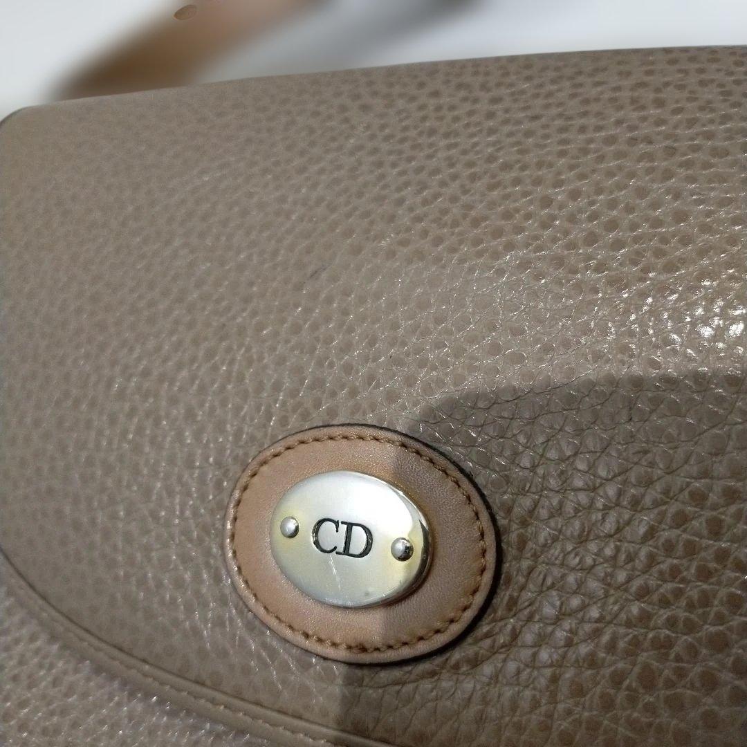 Christian Dior ブラウンショルダーバッグ