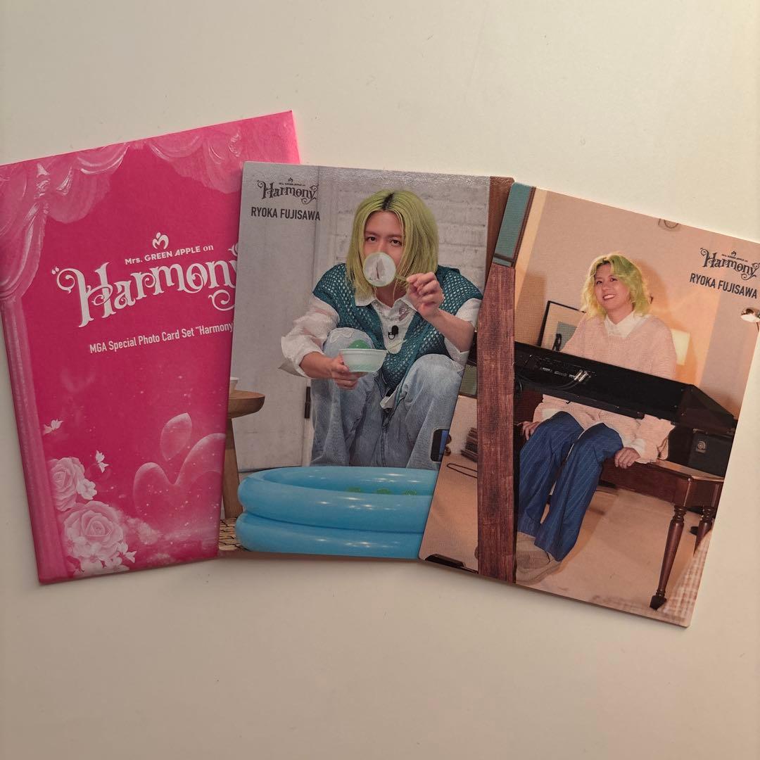 Mrs. GREEN APPLE Harmony フォトカ藤澤涼架サイン入