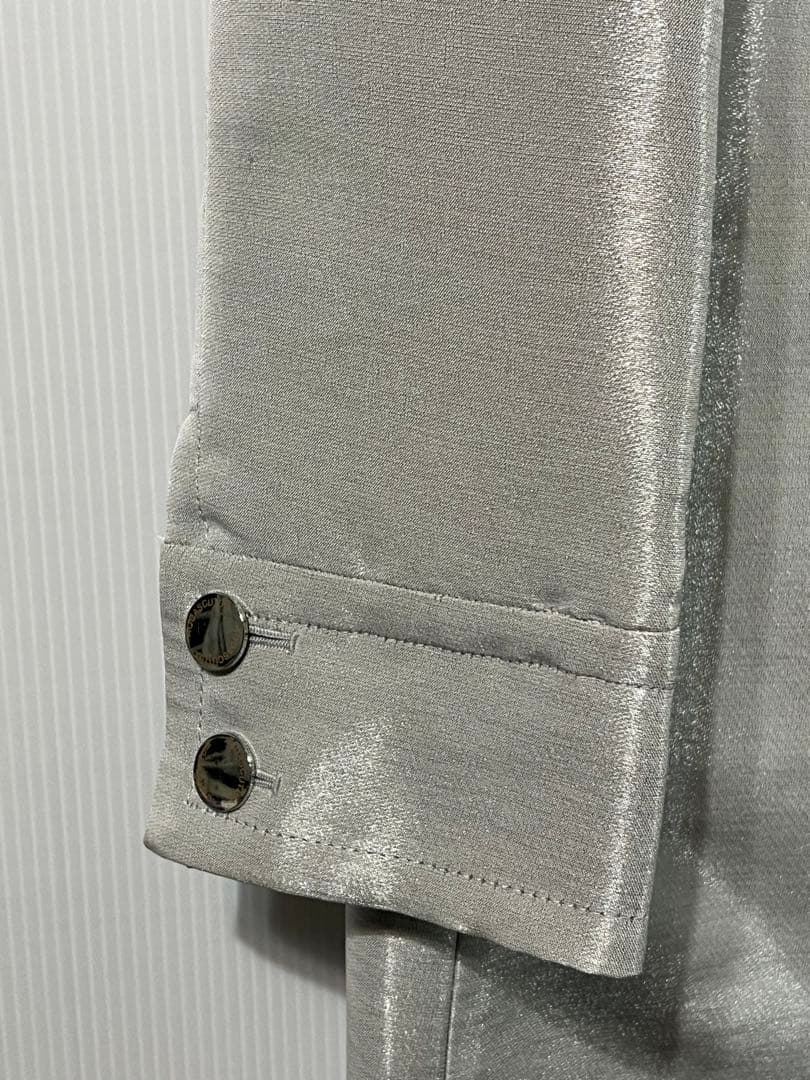 アクアスキュータム 光沢のあるチェスターコート サイズ10【11号相当