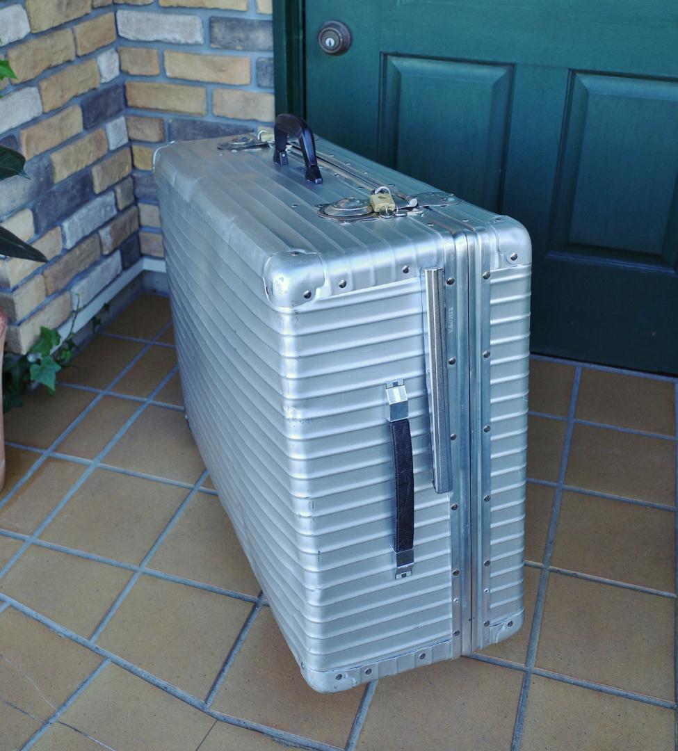 リモワ '70 レトロ アルミ スーツケース 2輪【稀少】XL 104L