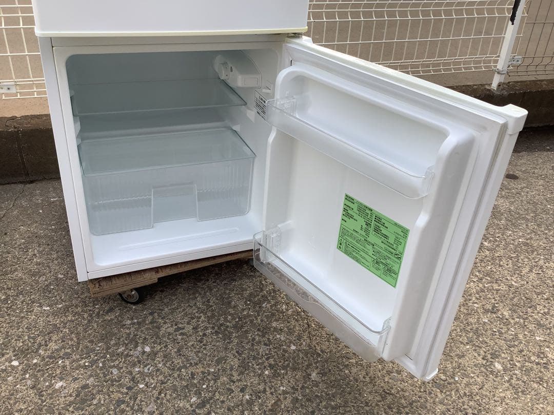 Mahe オーヤマ 2ドア冷蔵庫 IRR-A09TW-W 18年製 90L