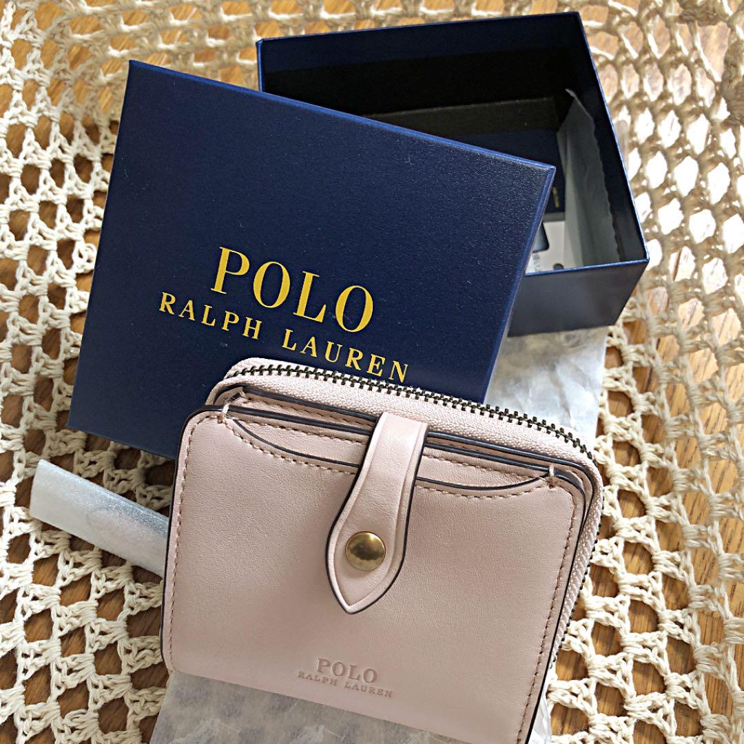 レザーコンパクトウォレット/ポロラルフローレン
