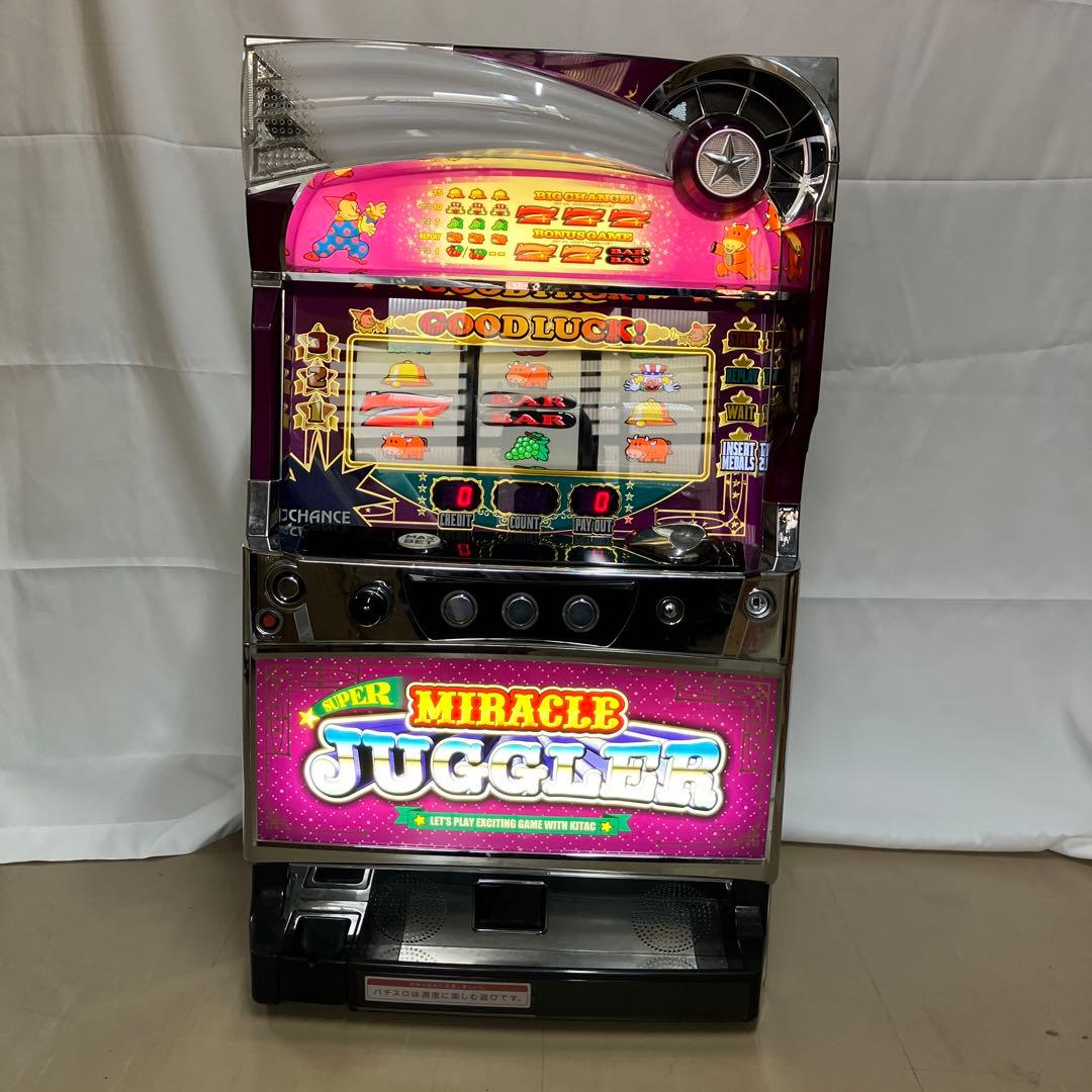 ゆきんこ様】スーパーミラクルジャグラー パチスロ 実機 直接引取可