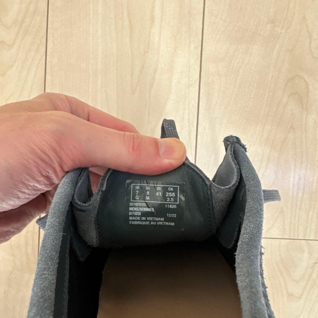 【25.5cm】クラークス ワラビー GORE-TEX ダークグレー