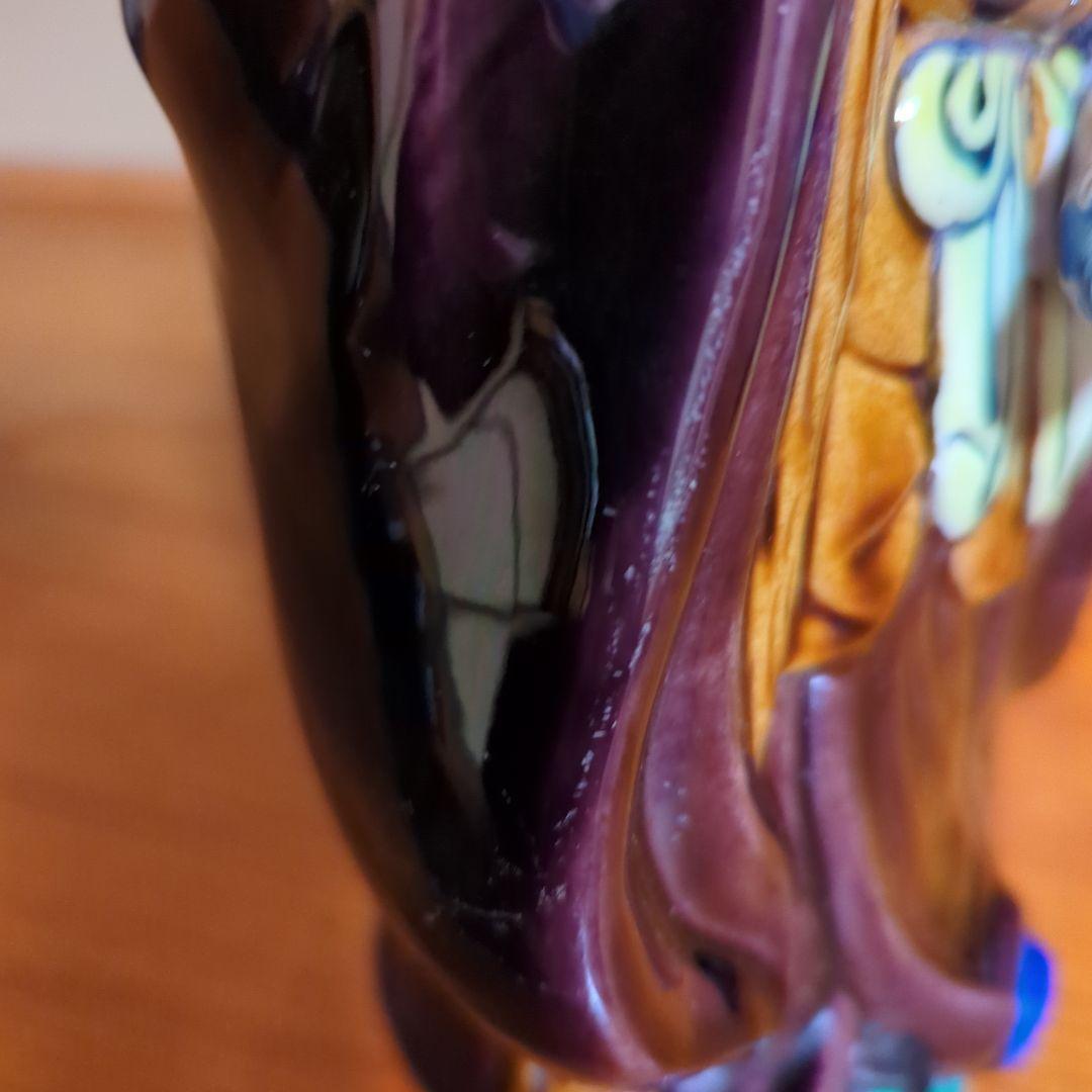 骨董品 古道具 古美術 陶器置物 九谷焼 糠川清章 寿老人 仙人 - メルカリ