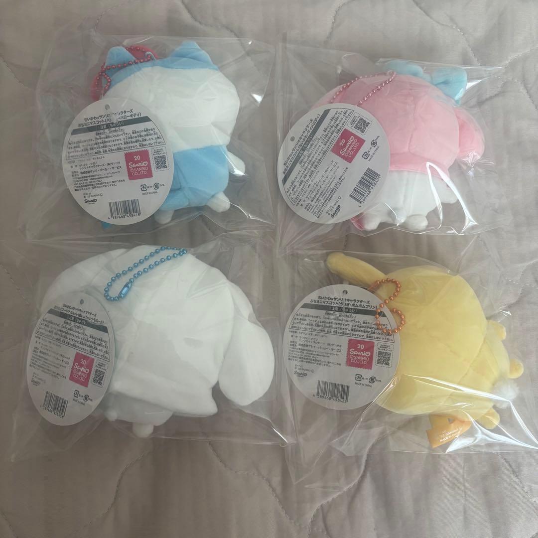 新品タグ付き ちいかわ×サンリオキャラクターズ ぷちミニマスコット