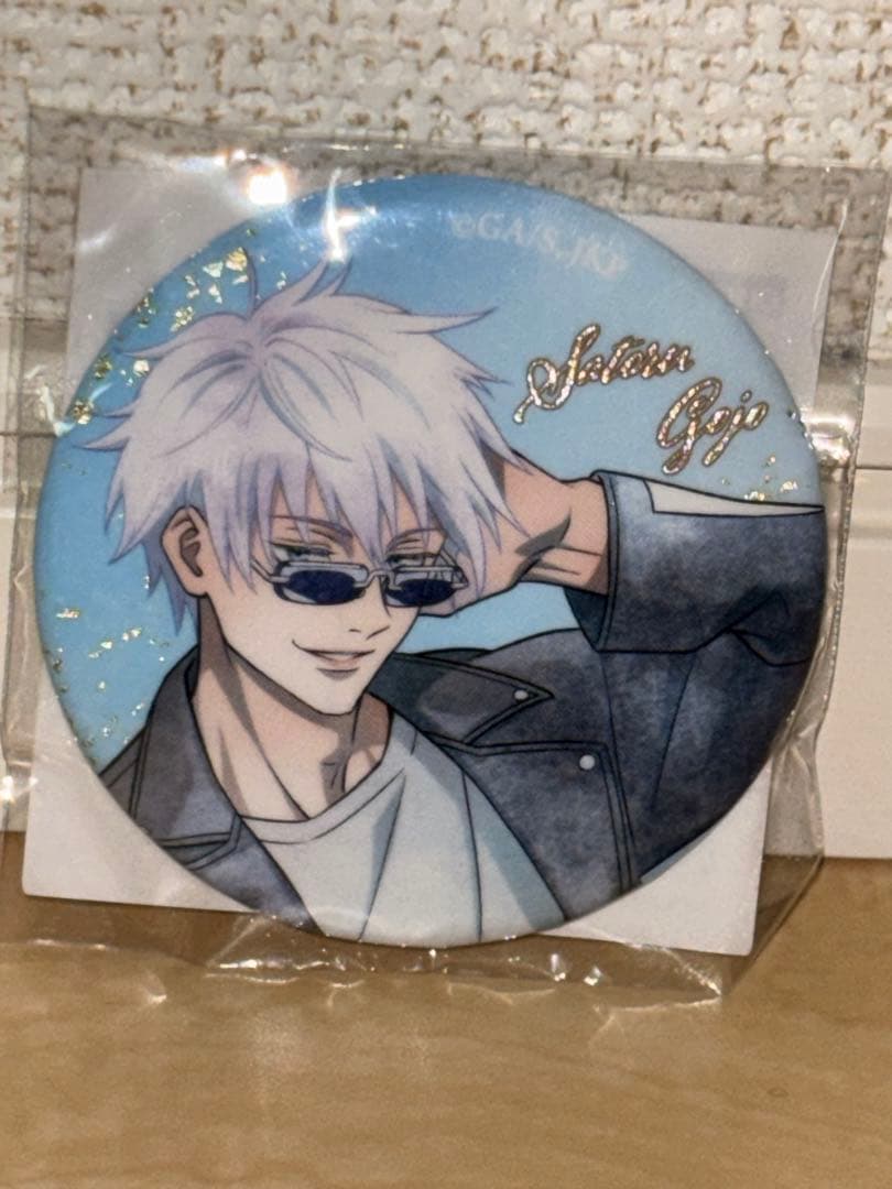 呪術廻戦 くじ引き堂 ～Study&Study～ グランジ風 デザイン 缶バッジ