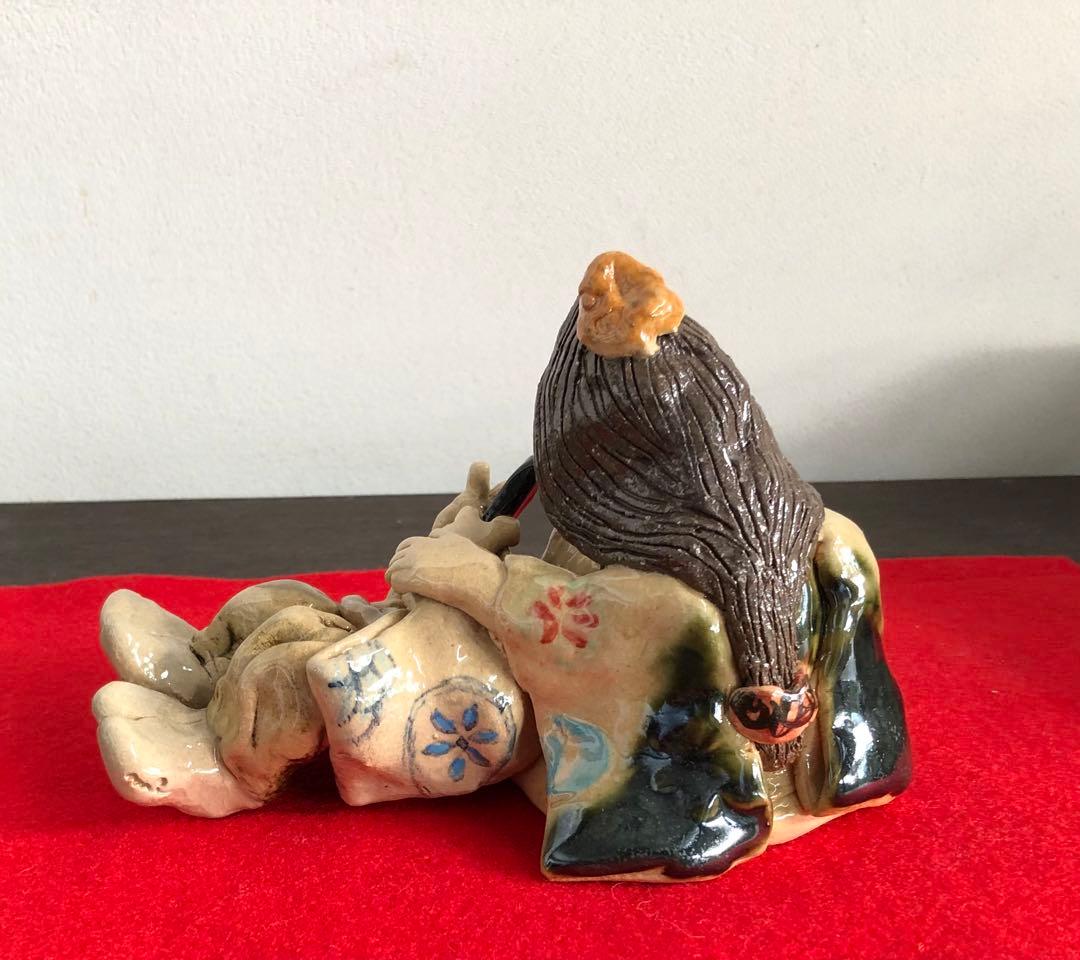 中島卓 伊賀織部 花入 中島卓 伊賀織部 花入 飛鳥窯 中島卓 伊賀織部