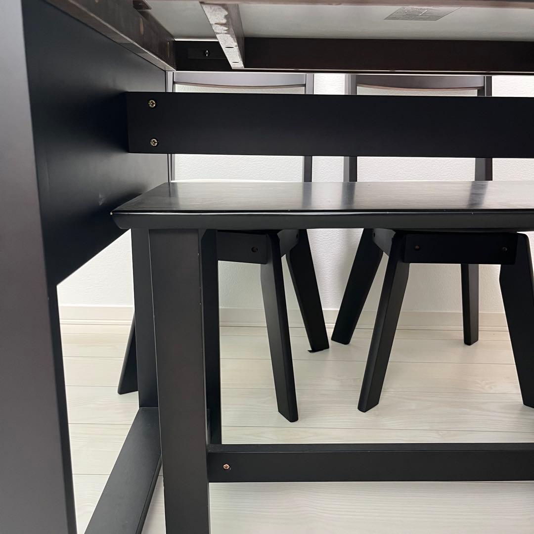 【直接取引き限定】ニトリ　伸長式ダイニングテーブルセット