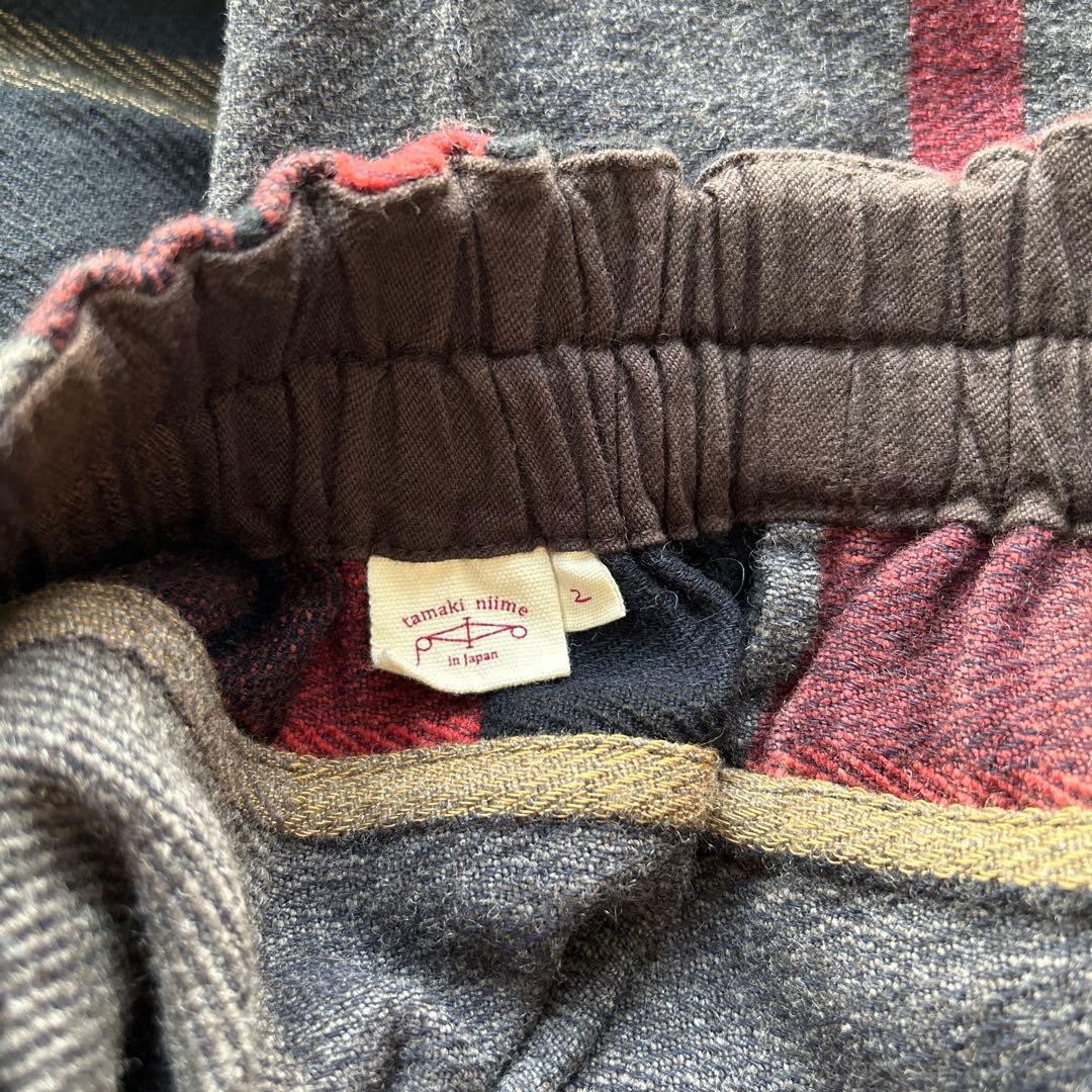 tamaki niime 玉木新雌タルンパンツ　ウール
