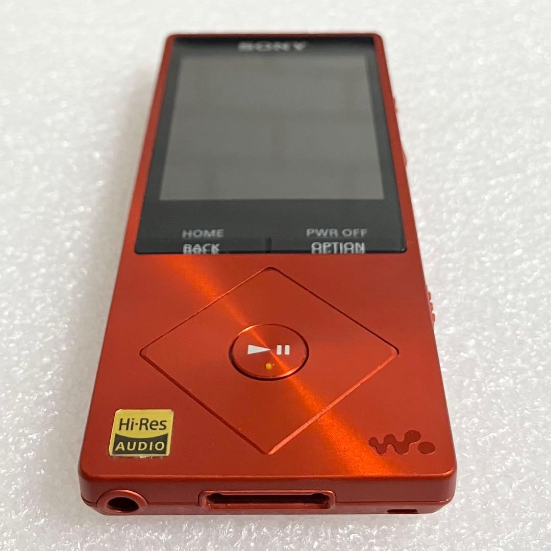 バッテリー良好】 ソニー ウォークマン NW-A25 16GB シナバーレッド