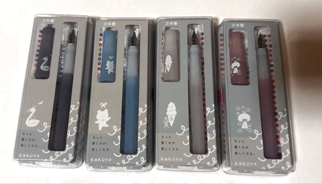 杜の文具博 mizutama 限定 万年筆 kakuno パイロット 4種セット