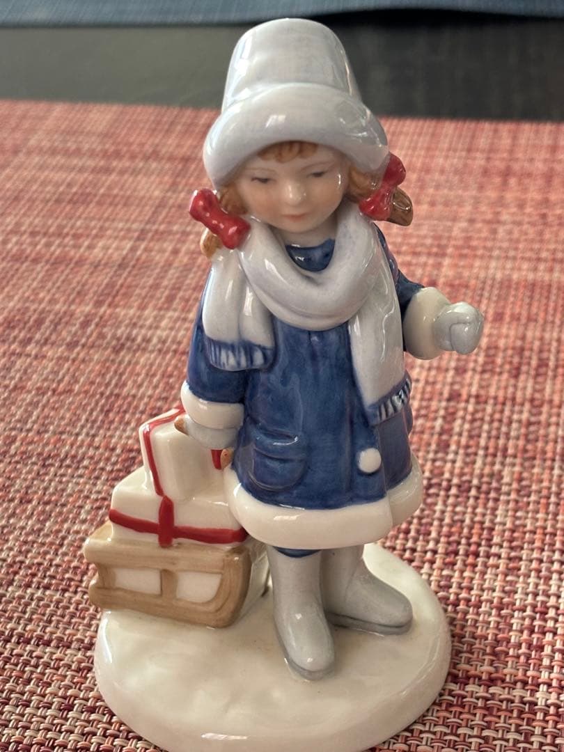 美品 ロイヤルコペンハーゲン 2003年 フィギュリン 女の子 - メルカリ