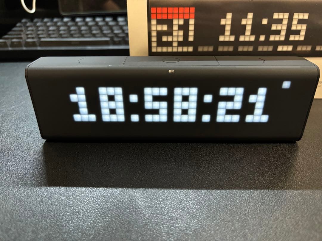 LaMetric TIME 時計 配信者御用達☆人気モデル】LaMetric Time アプリ