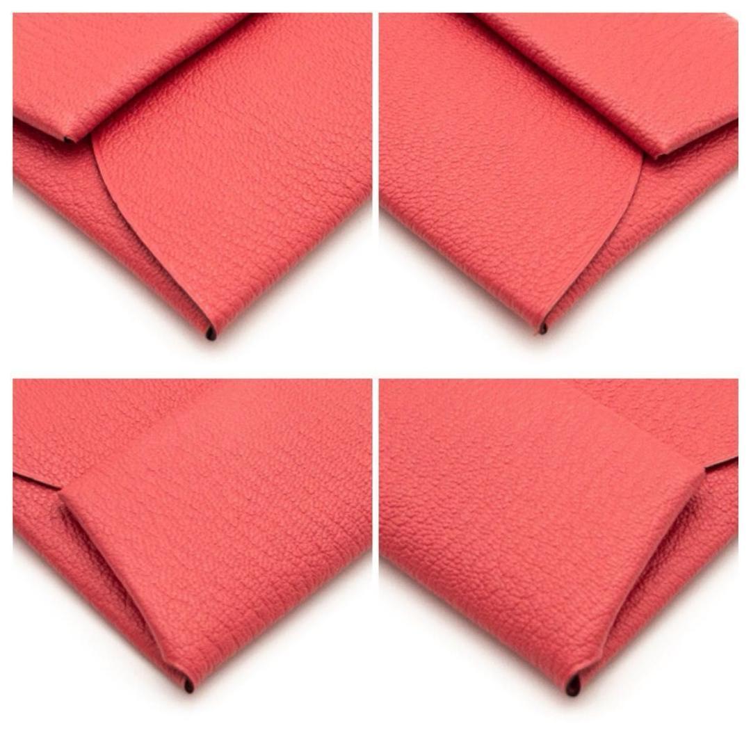 【未使用品】HERMES バスティア　ケース　小銭入れ　ピンク　エプソン