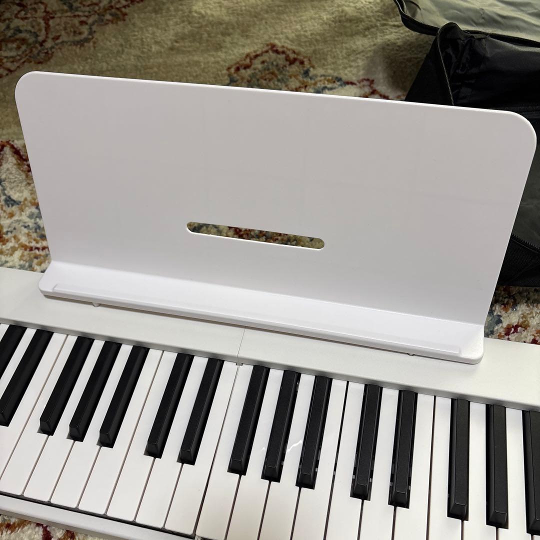 BORA SBX20 ホワイト 折りたたみ電子ピアノ 88鍵盤 ボーラ - メルカリ