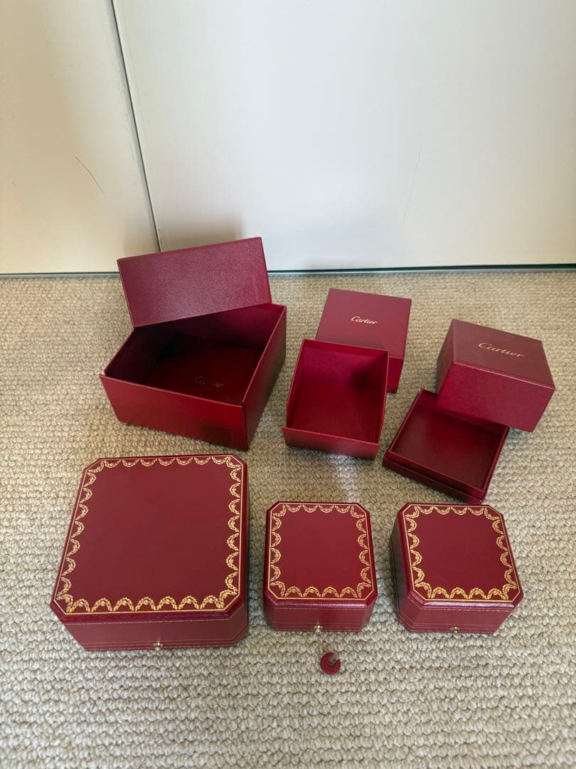 【美品】Cartier カルティエ　空箱 3箱