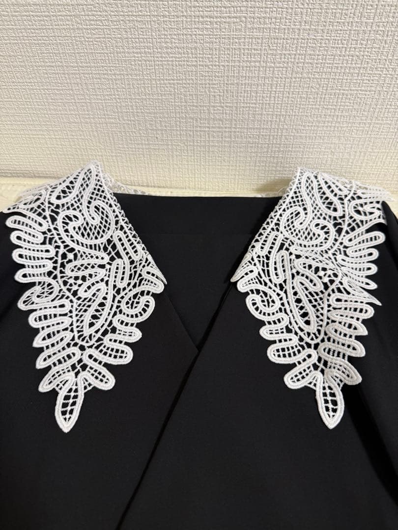 et.UNiVER Big collar setup セットアップ ブラック