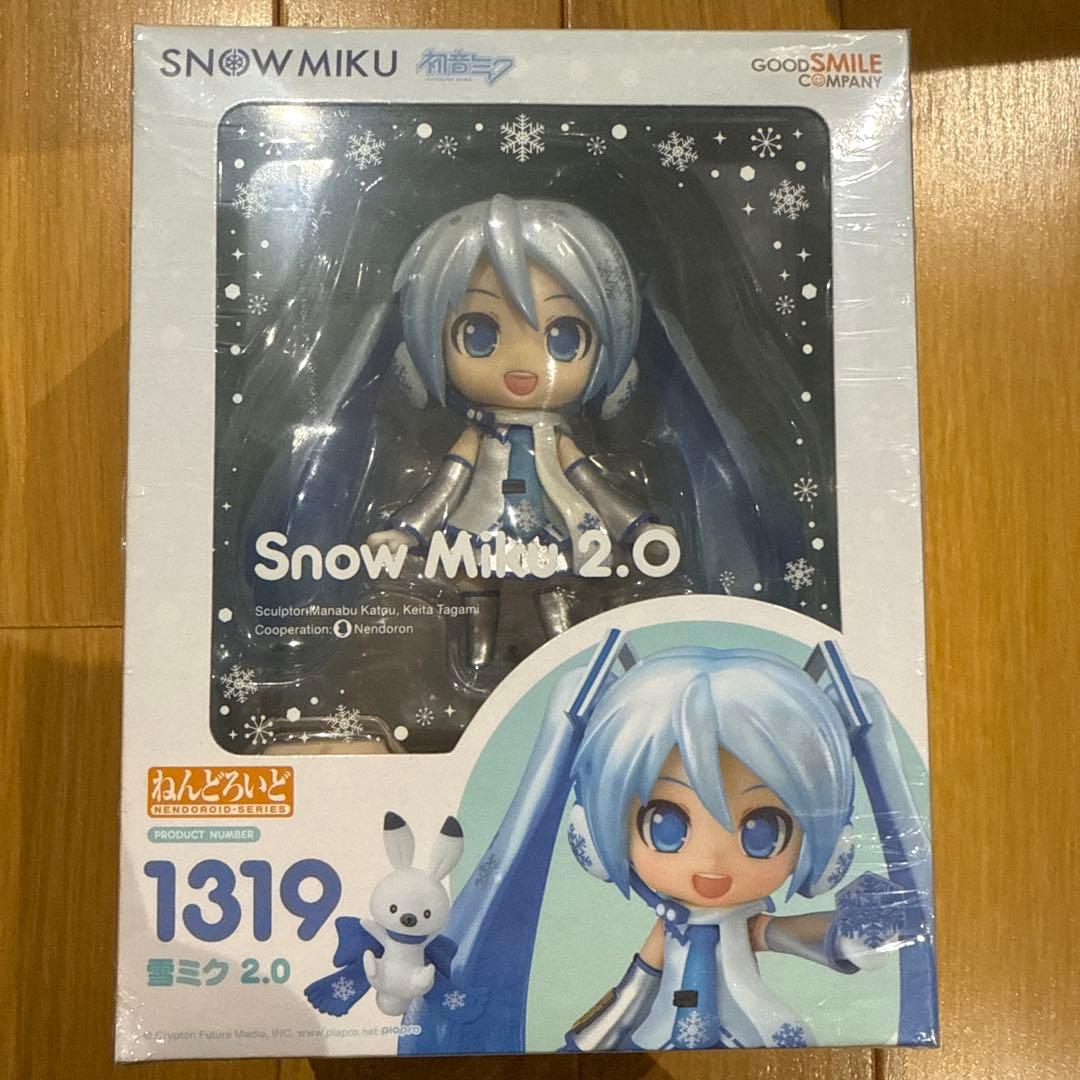 ねんどろいど フィギュア 1319 初音ミク 雪ミク 2.0 - メルカリ
