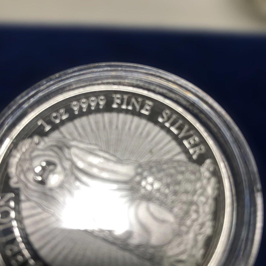 シンガポール マーライオン 純銀 1オンス 銀貨 - メルカリ