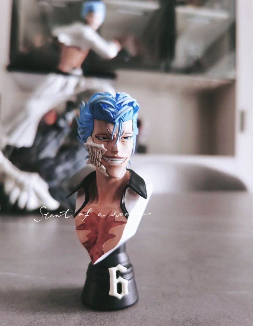 BLEACH 黒衣少年図グリムジョー 1/6ガレージキット ガレキ スタチュー⑧
