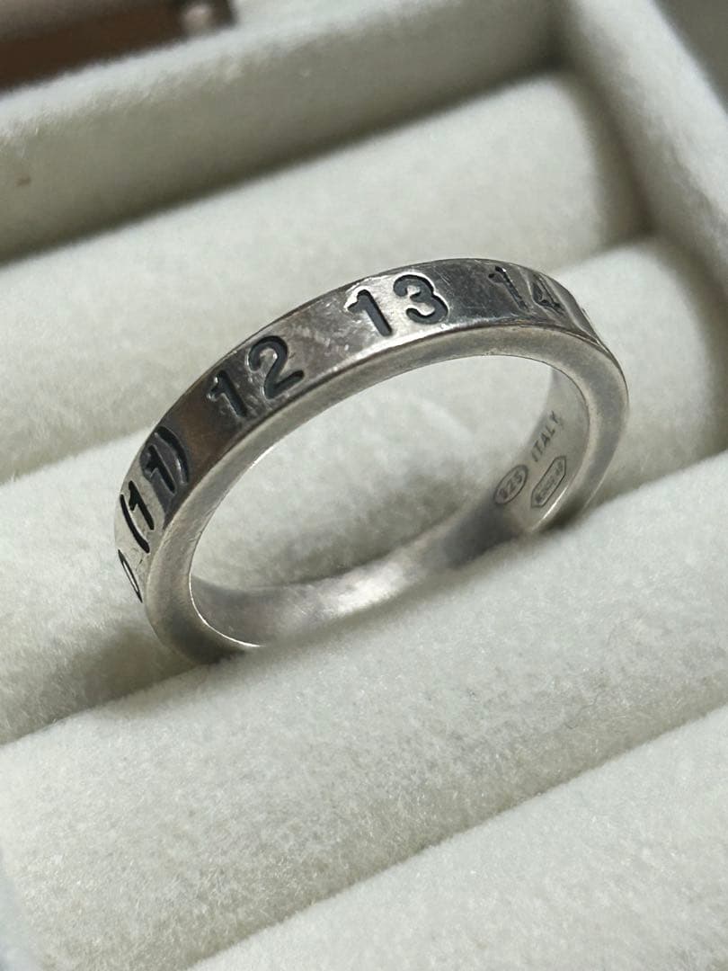 Yukiマルジェラ ナンバリングロゴ リング