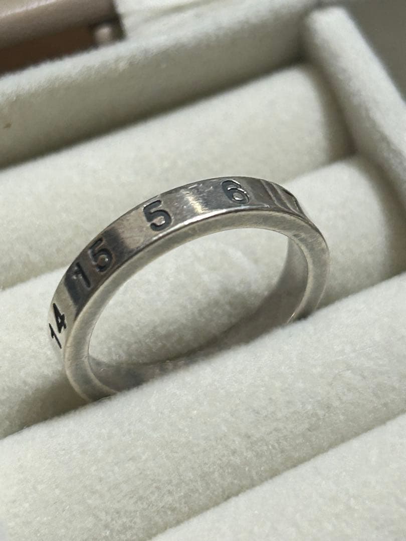 Yukiマルジェラ ナンバリングロゴ リング