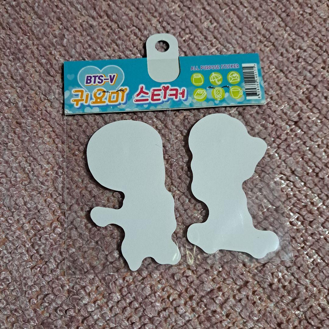 BTS Vテテ 防水ステッカー4枚セット - メルカリ