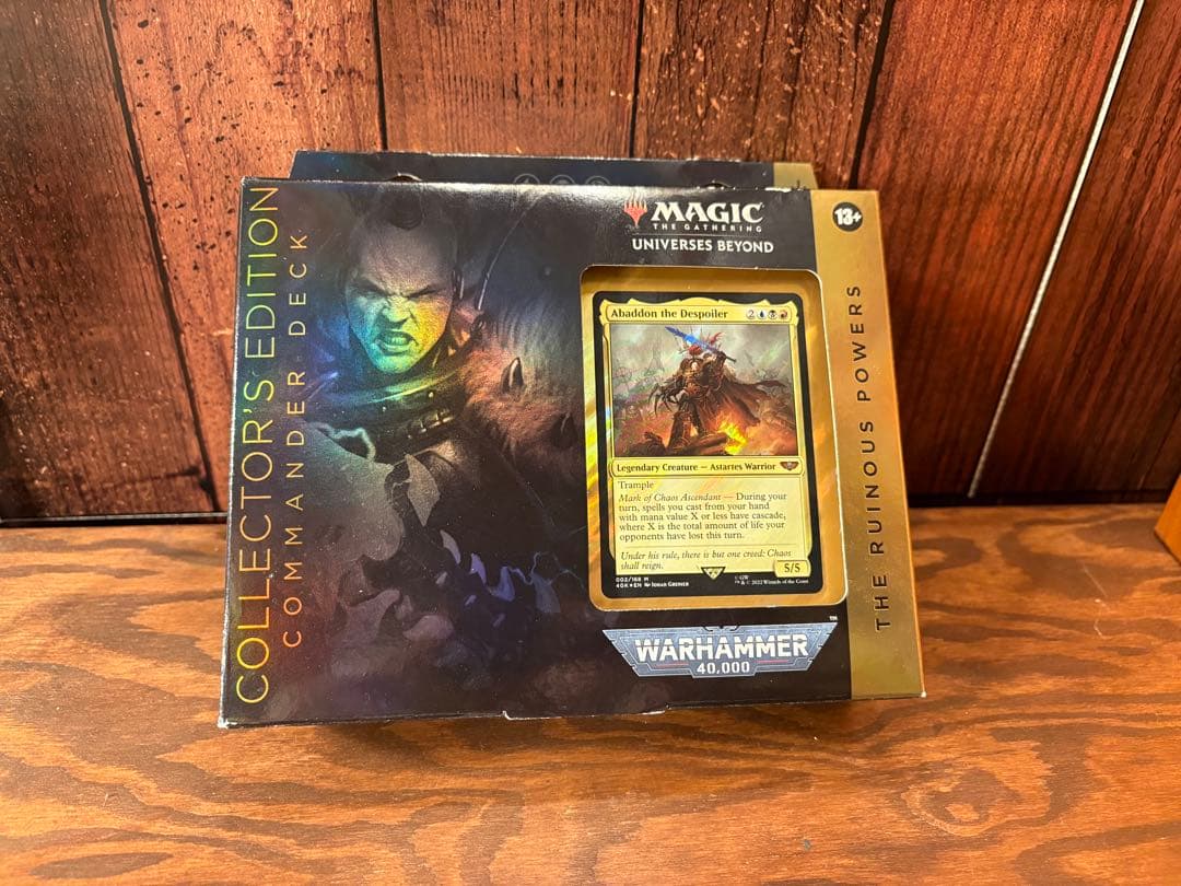 MTG 統率者デッキ Warhammer 40,000 CE版 禍つ神々 - KODERIN-AKATSUKI.NET