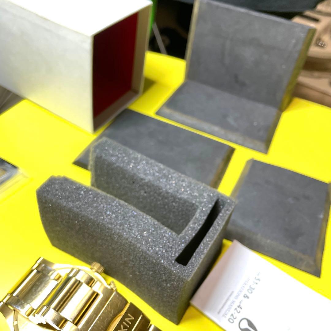 時計 NIXON TIDE PRAPH SIMPLIFY 51-30 ALL GOLD