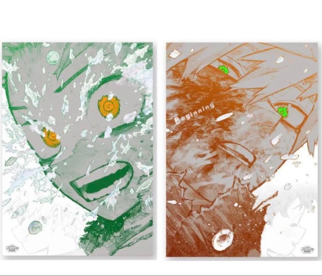 ヒロアカ 原画展 A2アートポスター 2枚セット 【The Beginning】 ヒロアカ 原画展 A2 アートポスター 2枚セット The Beginning 原画展