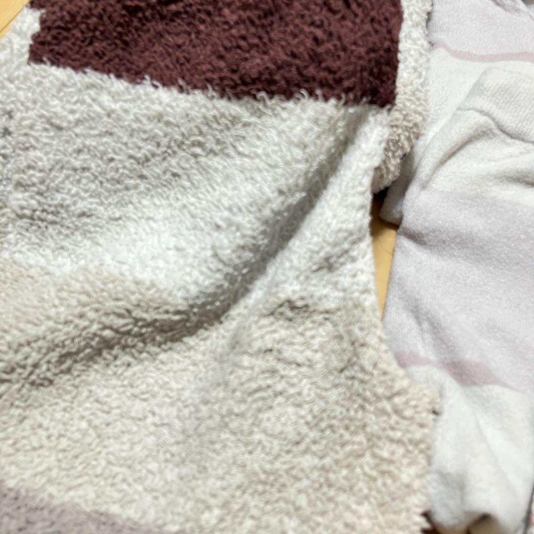 ジェラピケまとめ売りレディースルームウェアホワイトセットアップパーカー