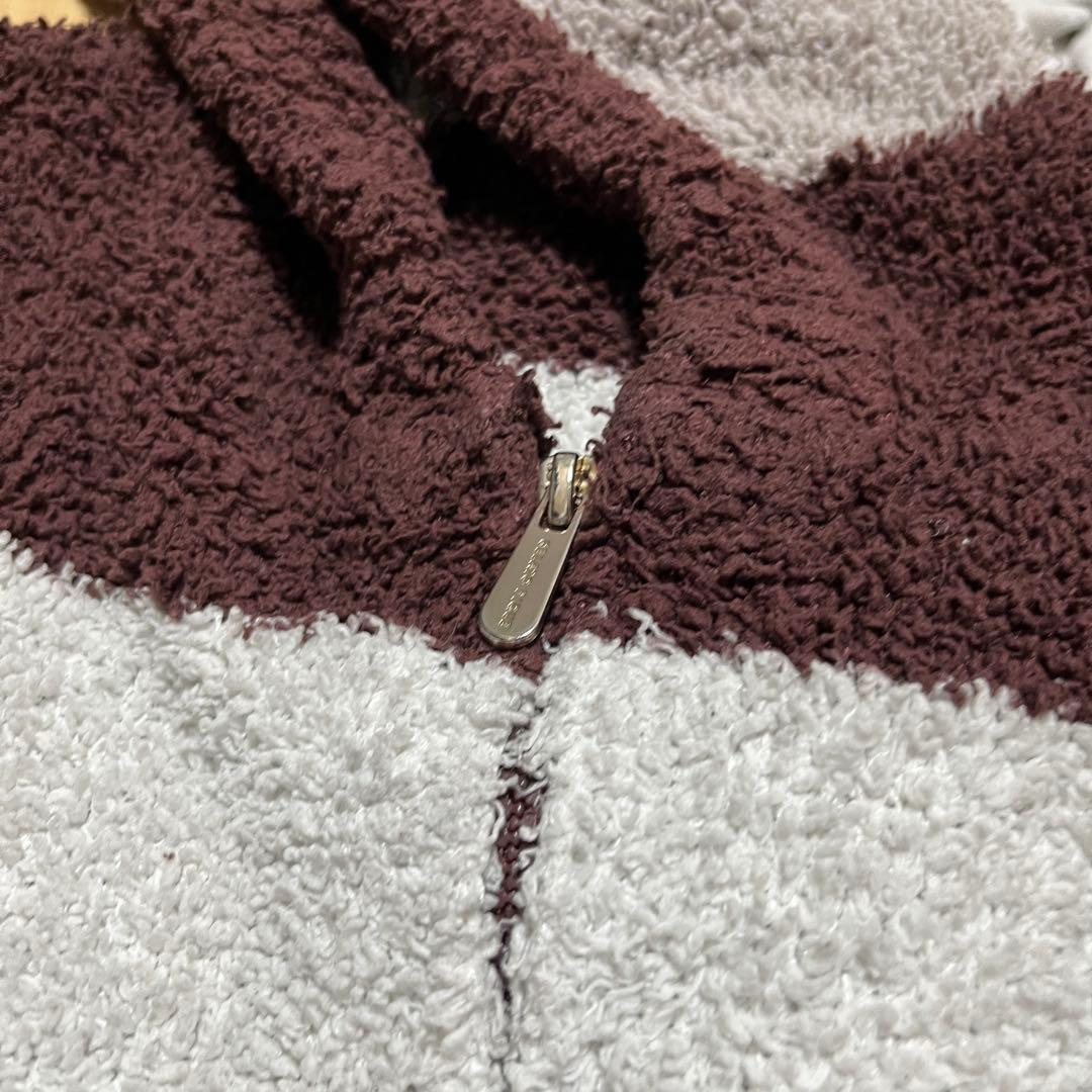 ジェラピケまとめ売りレディースルームウェアホワイトセットアップパーカー