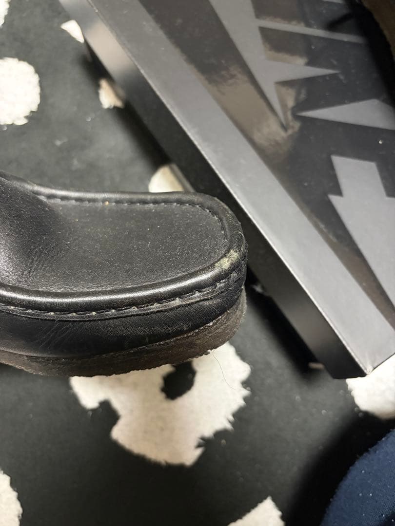 Ours モーガン着用 clarks ワラビー レザー 26.5㎝程度