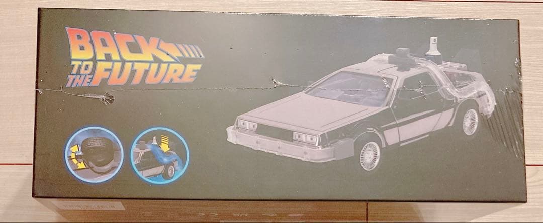 『未開封』BTTF デロリアン 1/24 JADA 限定 クローム Ver