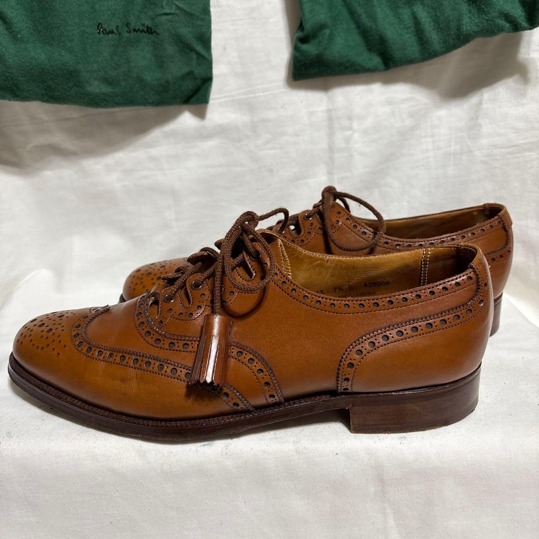Paul Smith 英国製　ウイングチップ サイズ約26cm美品