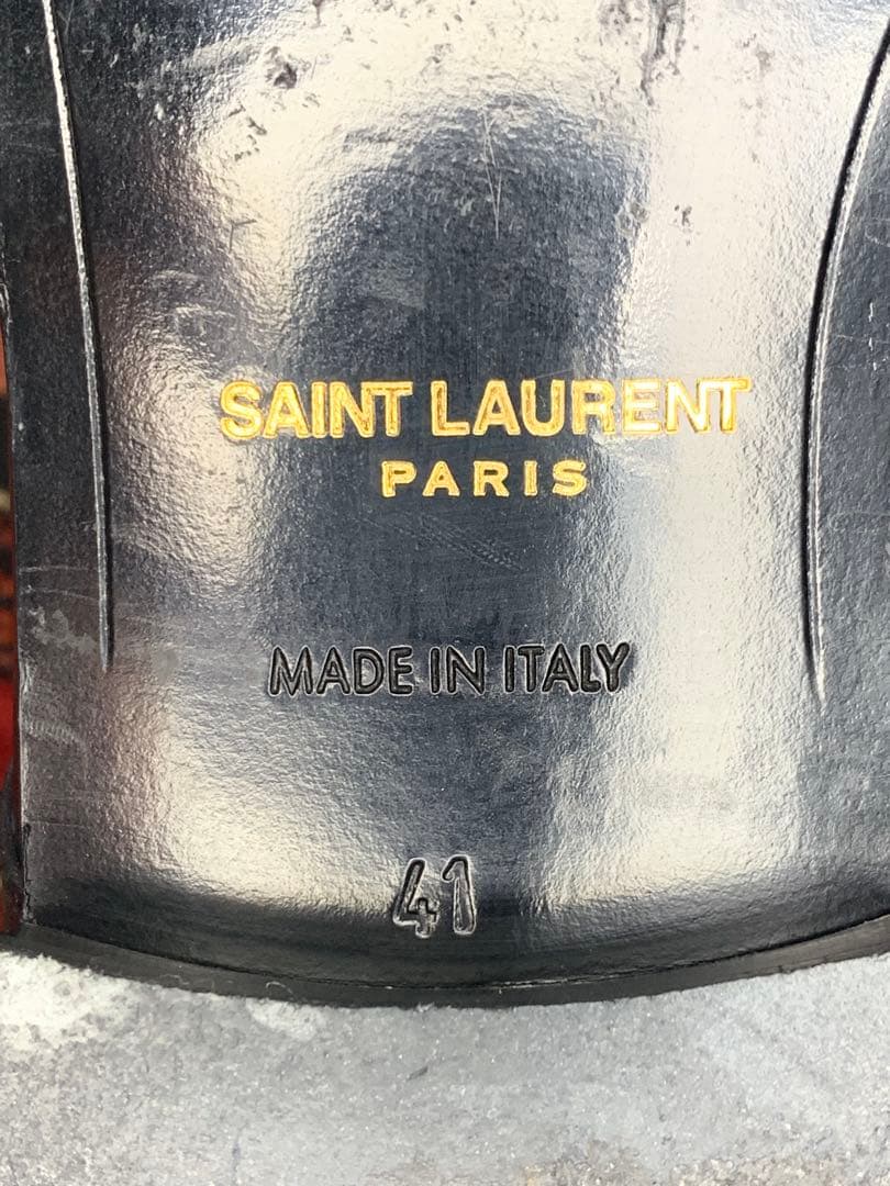 極上シルエット❗️サンローラン Saint Laurent Paris 革靴