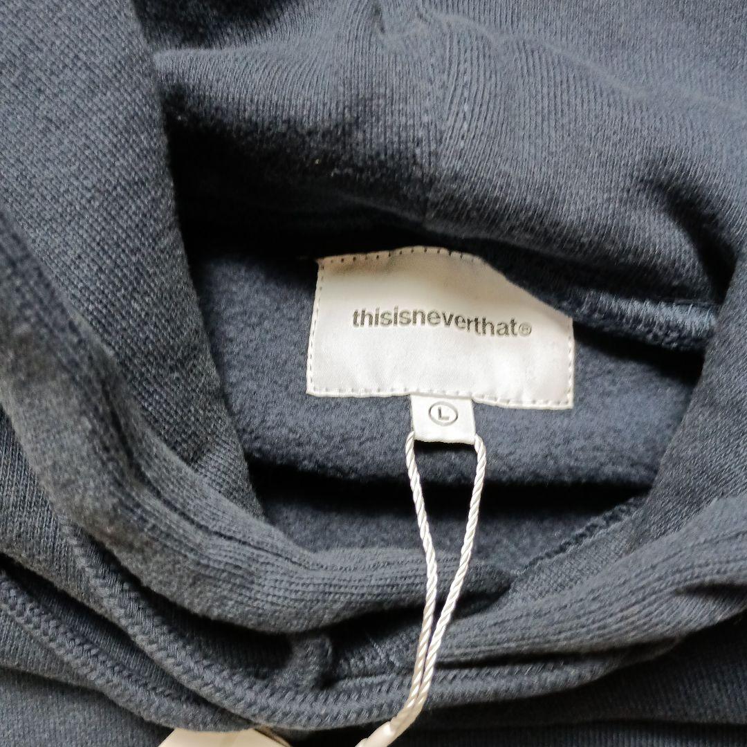 thisisneverthat® パーカー サイズ L 人気色ネイビー