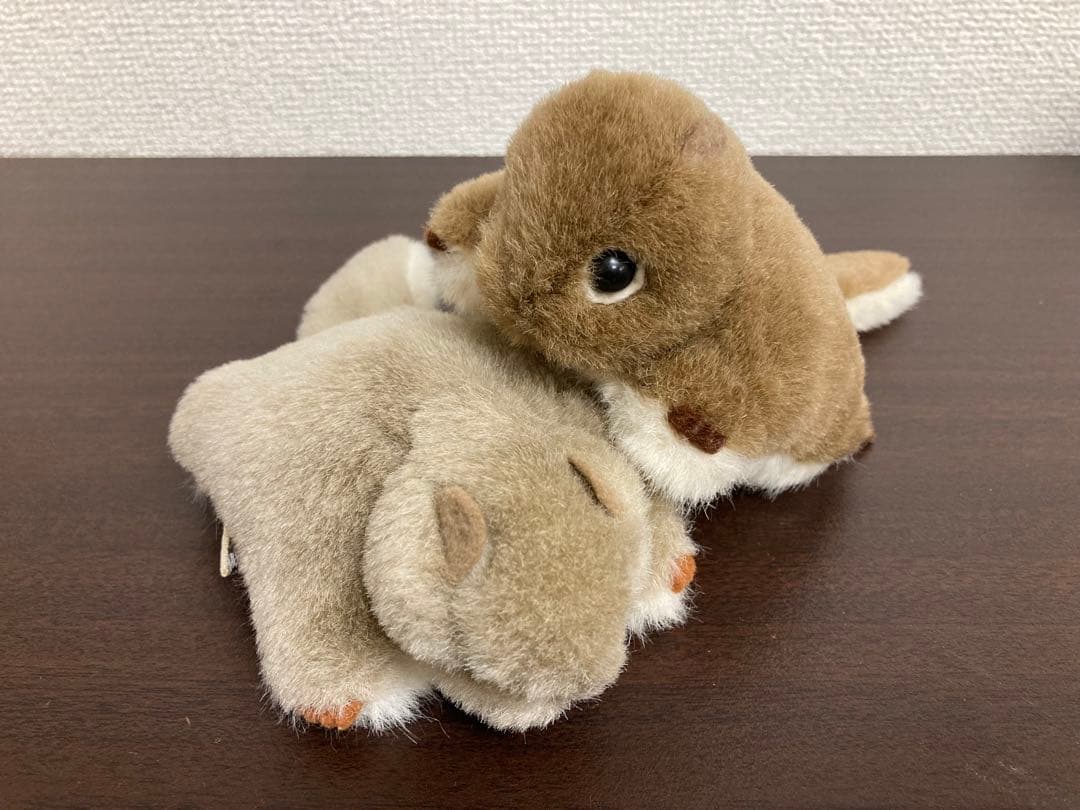 モモンガ　色違い　ぬいぐるみ やまね工房　2体　セット