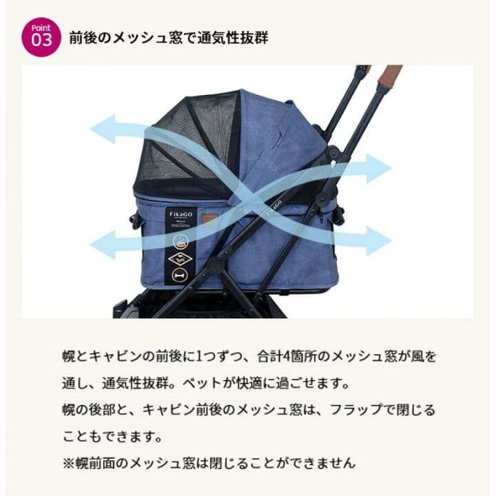 フィカゴ ペットカート カモフラ柄 フィカゴ ペットカート カモフラ柄