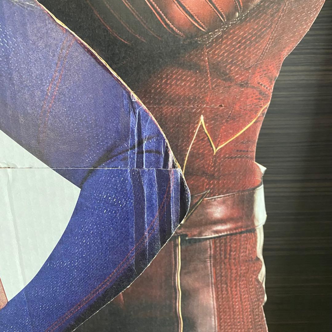 スーパーガール、フラッシュ　等身大パネル　ポスター　イーゼル