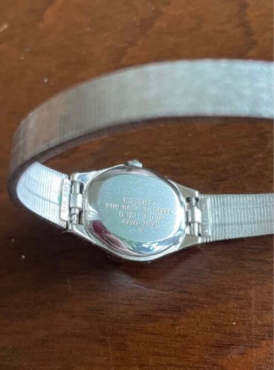 ヴィンテージがお好きな方】SEIKO POP ST. STEEL BACK