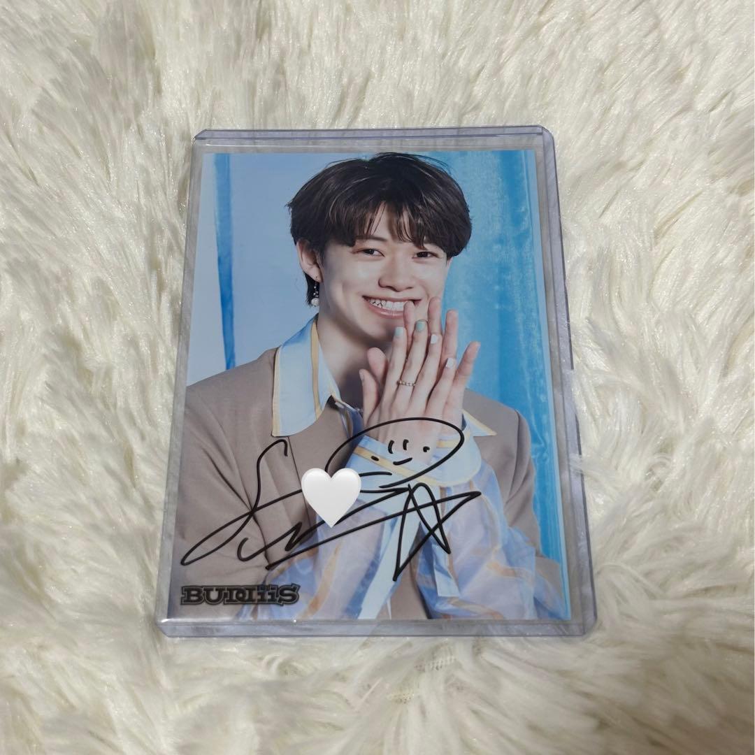 BUDDiiS FUMINORI 小川史記 サイン入り生写真(#003) - メルカリ