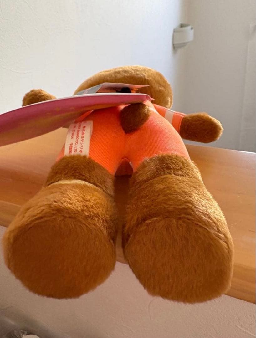 【レア】25年前 日焼けキティ サーフィン ぬいぐるみ タグ付き 当時物