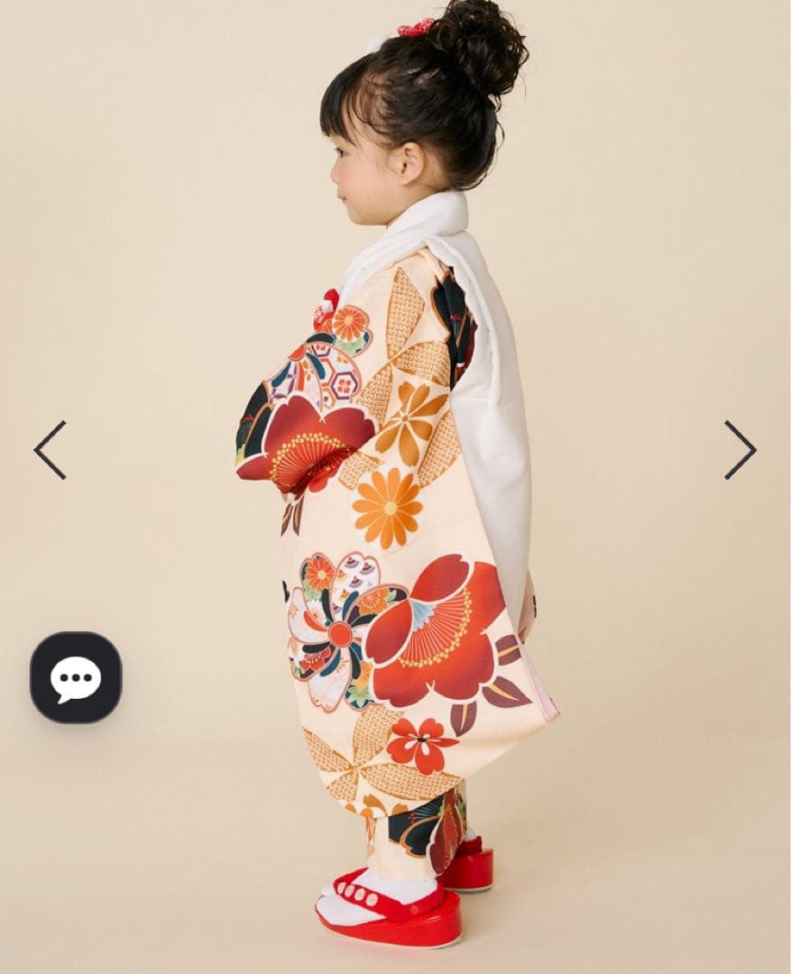 七五三 3才 被布セット 桜に七宝