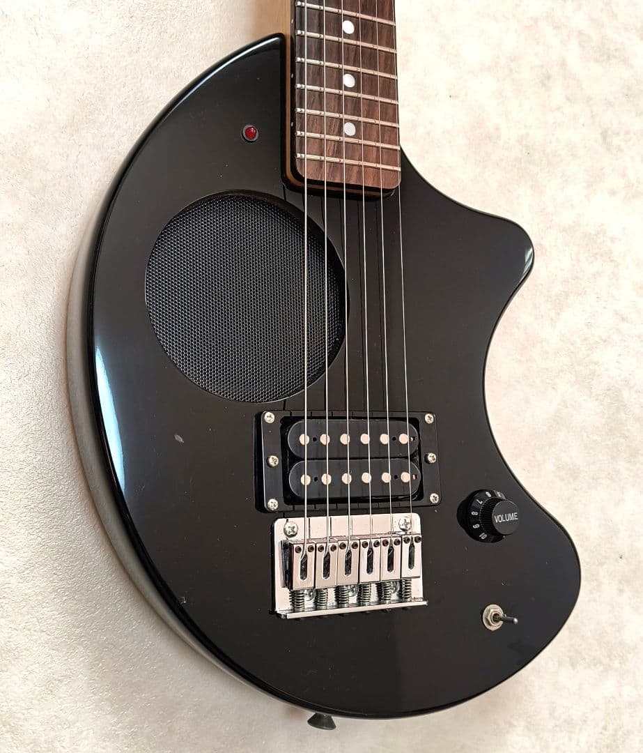 【美品】ZO-3 ブラック アンプ内蔵ミニギター ヘッドフォン端子付 ぞうさん