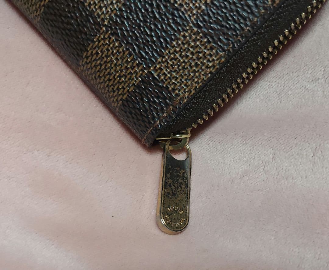 ルイヴィトン　ダミエ　二つ折り財布　パース