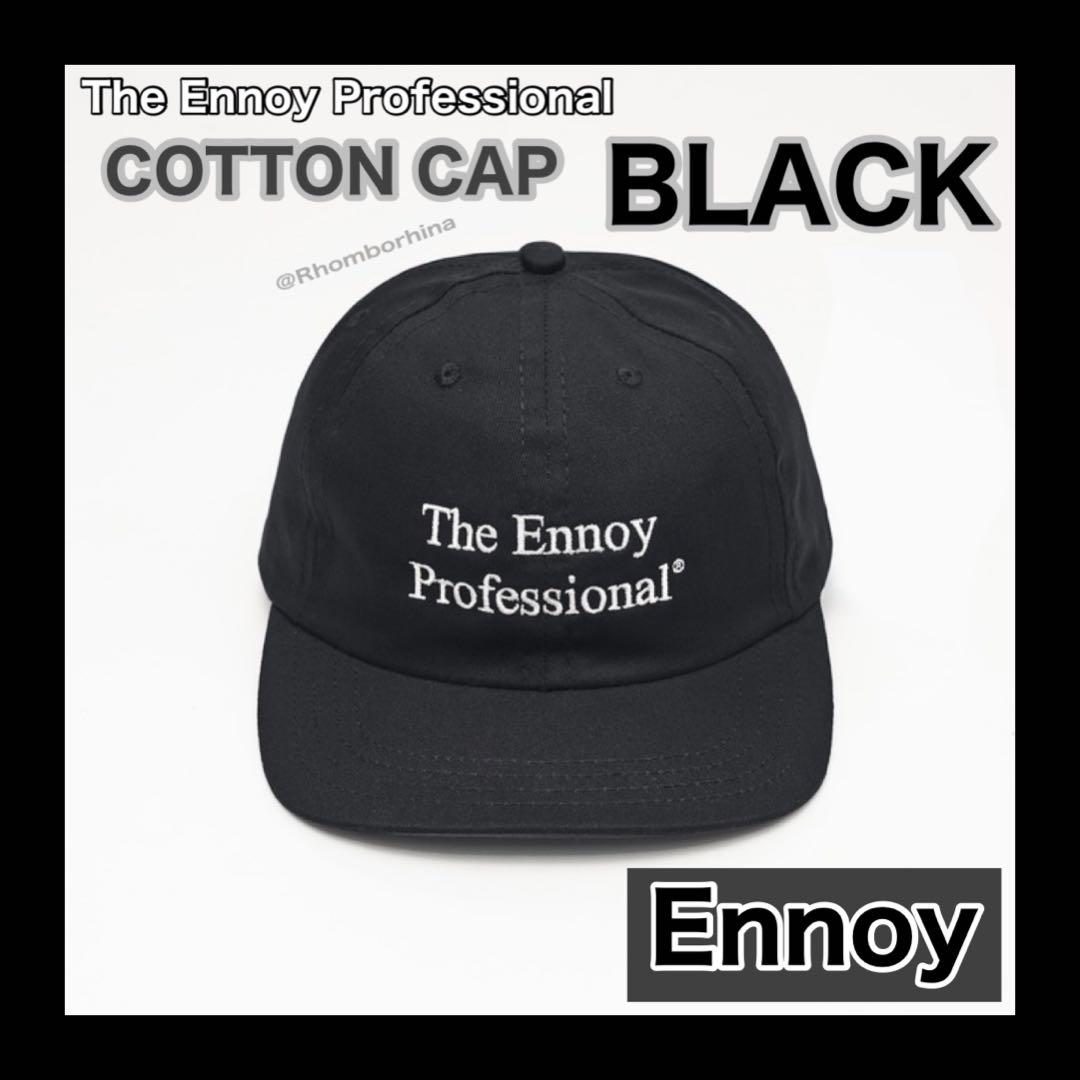 ENNOY COTTON CAP BLACK