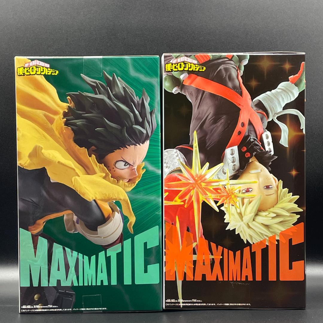 ☆僕のヒーローアカデミア　MAXIMATIC　緑谷出久・爆豪勝己　2点セット