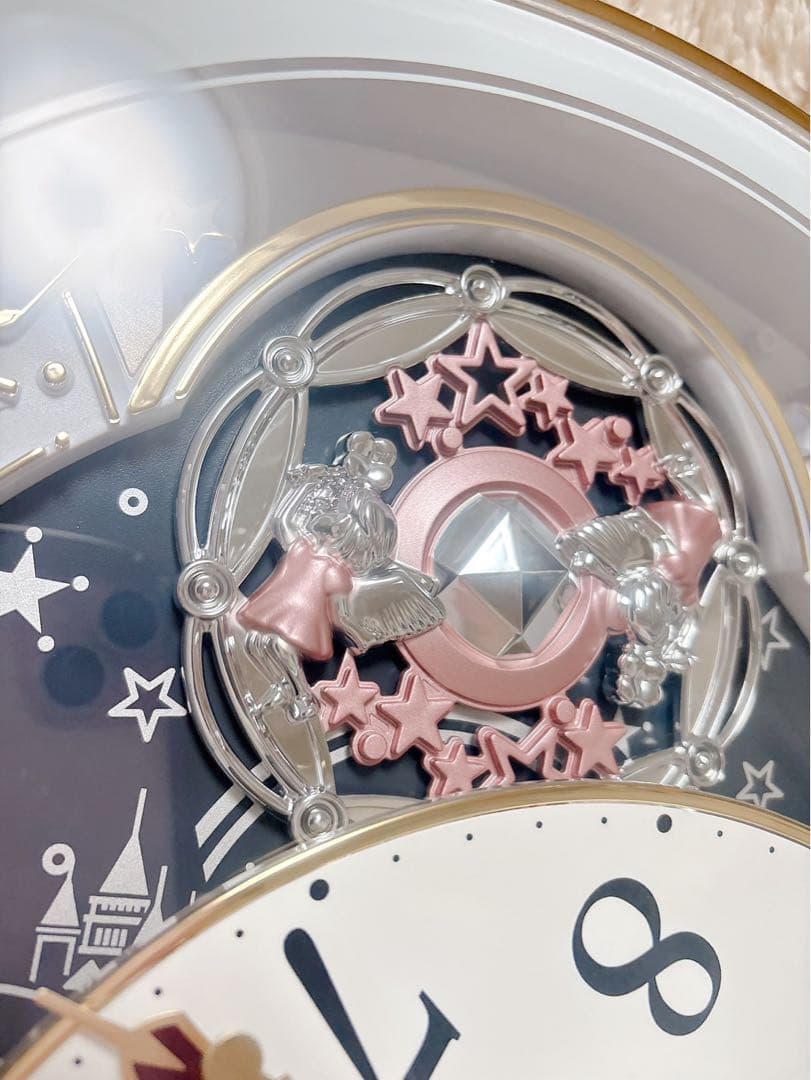 Small World 高音質　からくり時計 電波時計　キラキラ